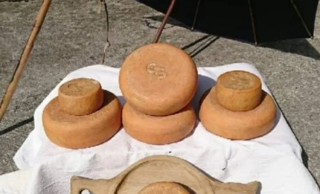 Mise en scène fromagère 
